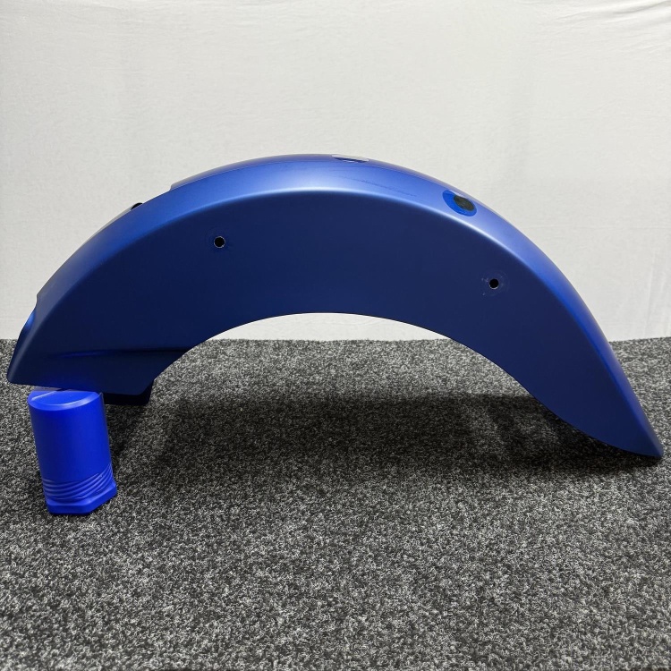 Indian Scout rear fender / mudguard in Matt Blue Fire